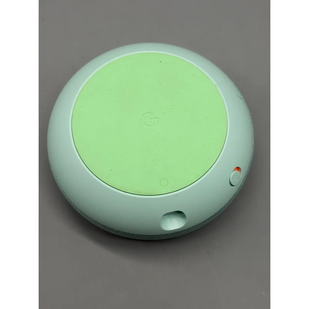 Google Home Mini Smart Speaker - Aqua (H0A)(Gen 1) - Tested